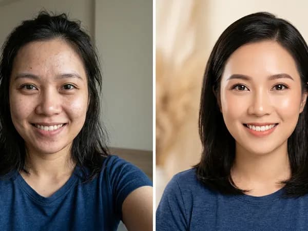 Làm đẹp trước và sau
