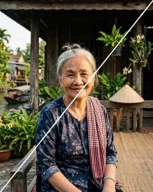 Xóa nếp nhăn — kết quả mẫu